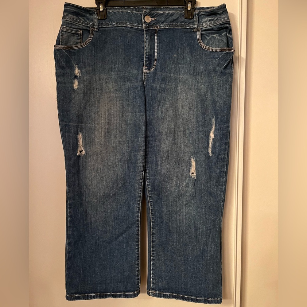 Lane Bryant Jean Capris